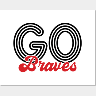 Go Braves - Football Posters and Art